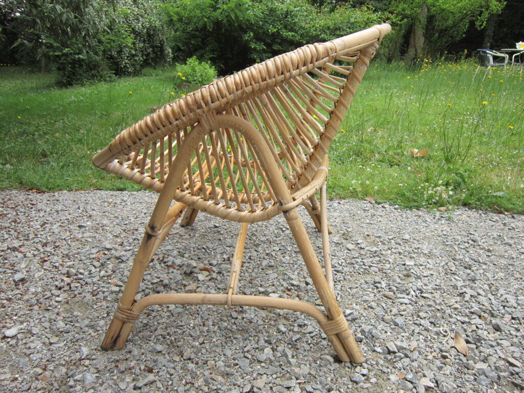 Fauteuil rotin