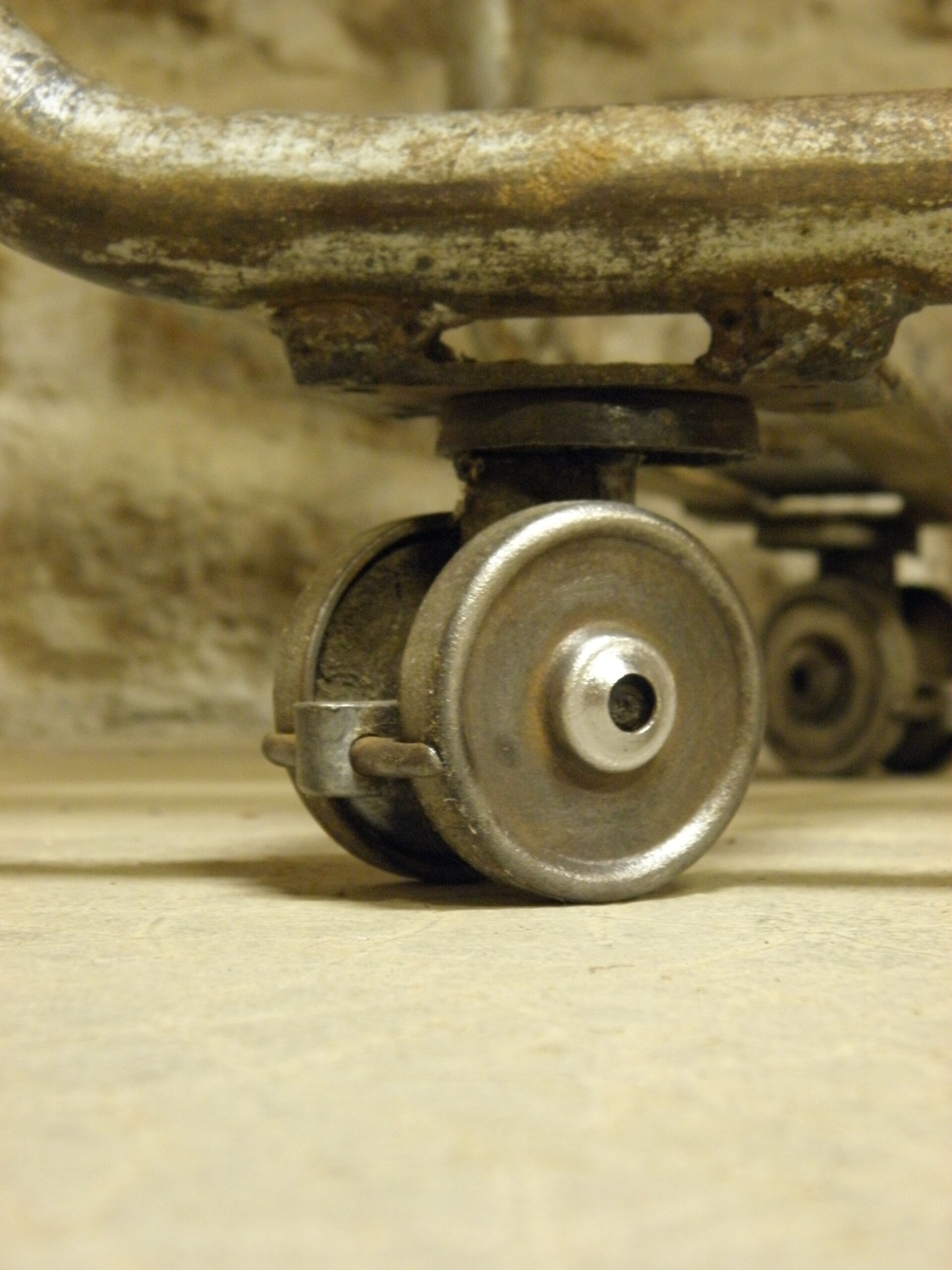 Industrial trolley, factory.