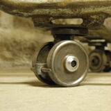 Industrial trolley, factory.