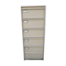 Metallic chest of 5 drawers