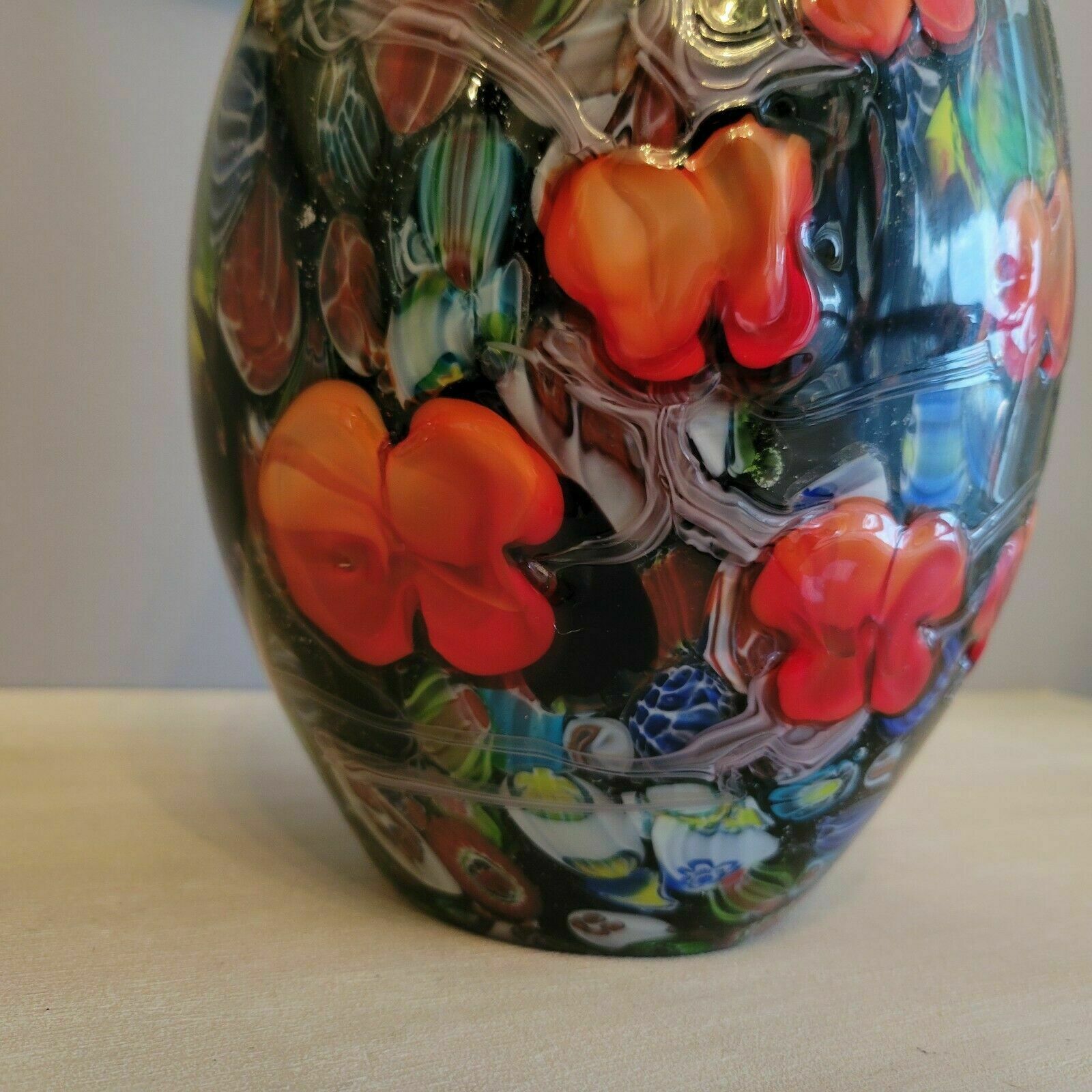 Vase murano millefiori