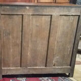 Buffet support in walnut empire era