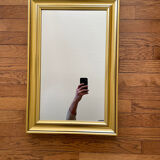Miroir ancien doré