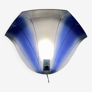 Blue wall light 1950 “scandinavian design”.