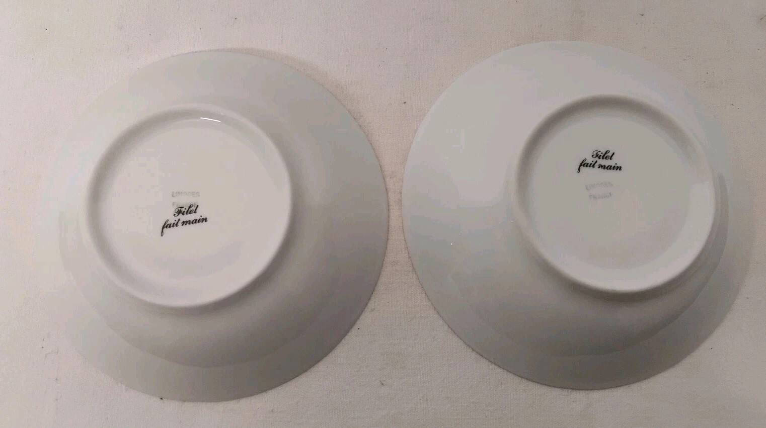 Pair of Vintage Limoges France Bowls
