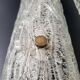 Pair of vintage frosted glass wall lights 1950