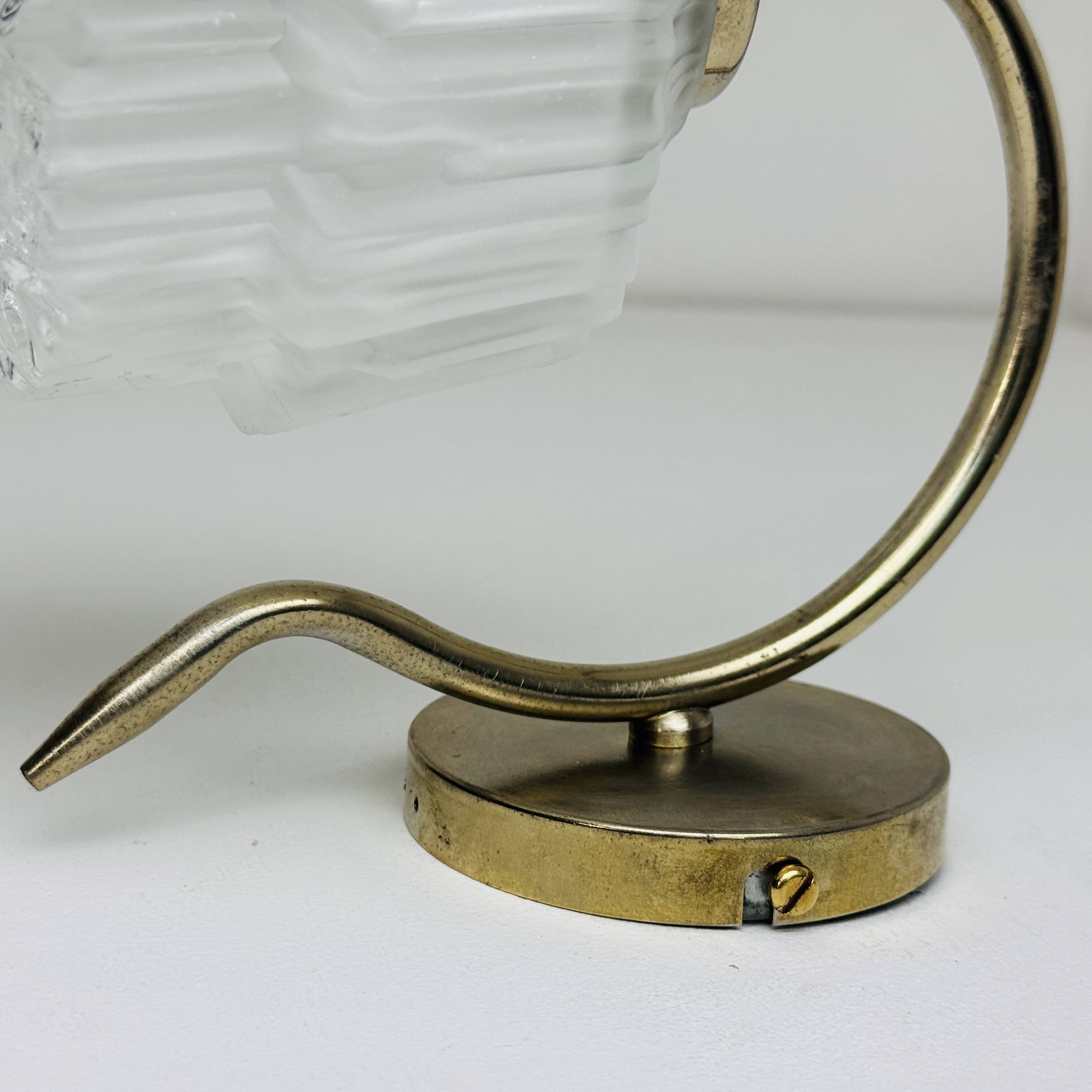 Vintage art deco skyscraper wall light