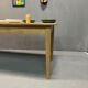 Table de ferme pieds fuseaux (300 cm x 90 cm)