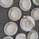 Art Deco tea and coffee service in Limoges porcelain Charles Arenfeld
