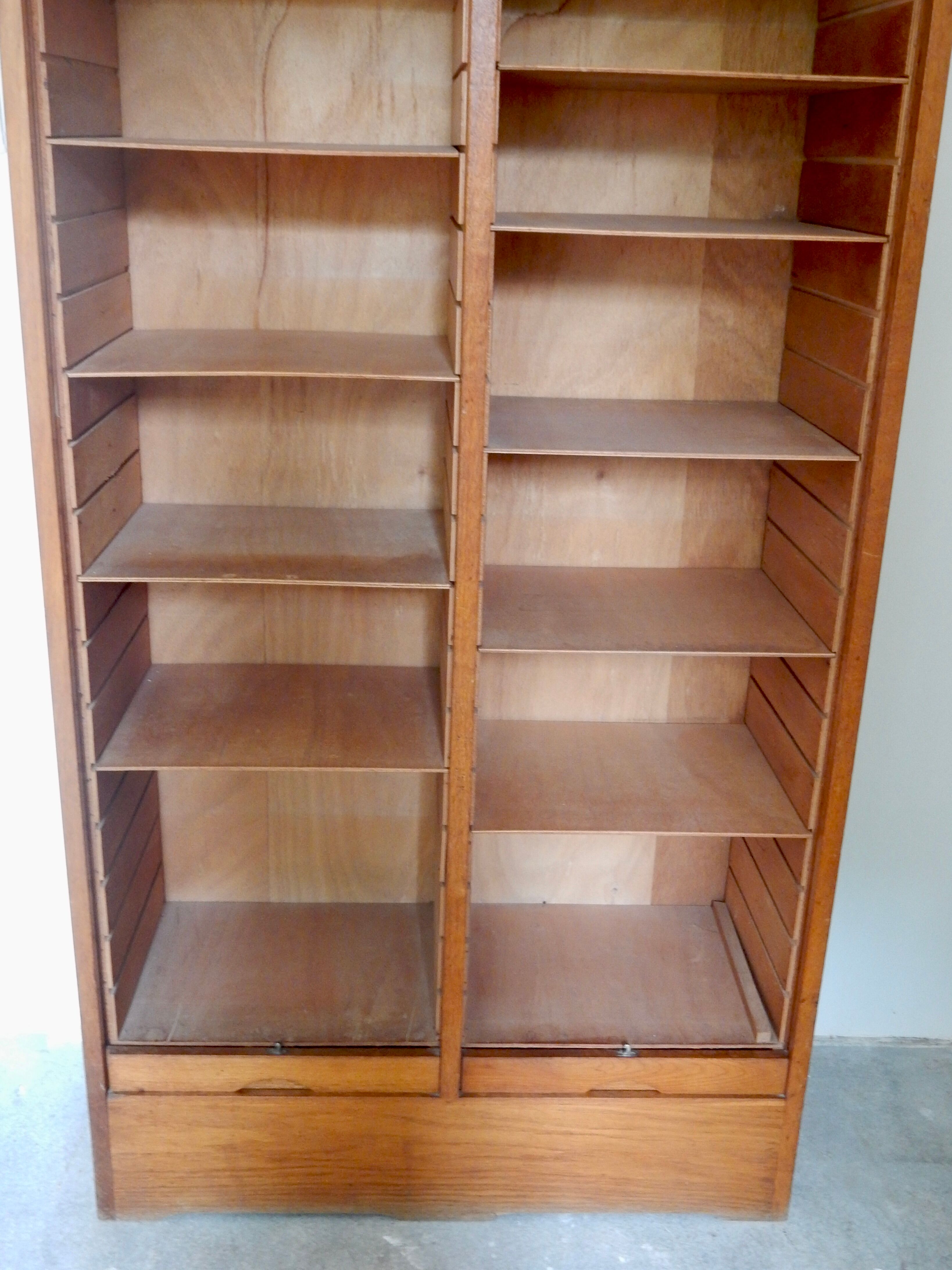 Double wooden curtain binder