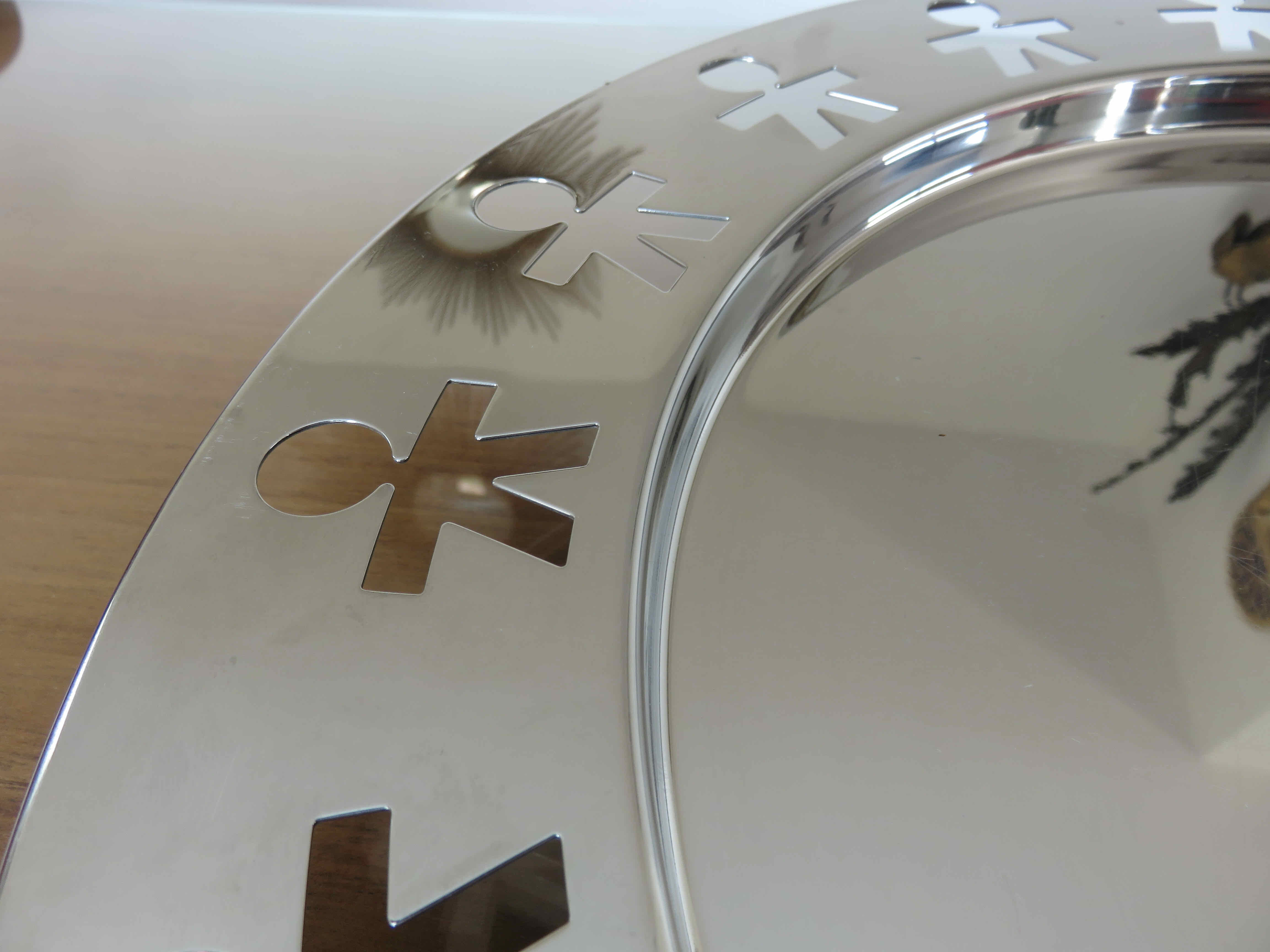Round tray Girotondo Alessi Italy 1980
