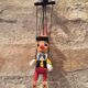 Marionnette Pinocchio en bois peint