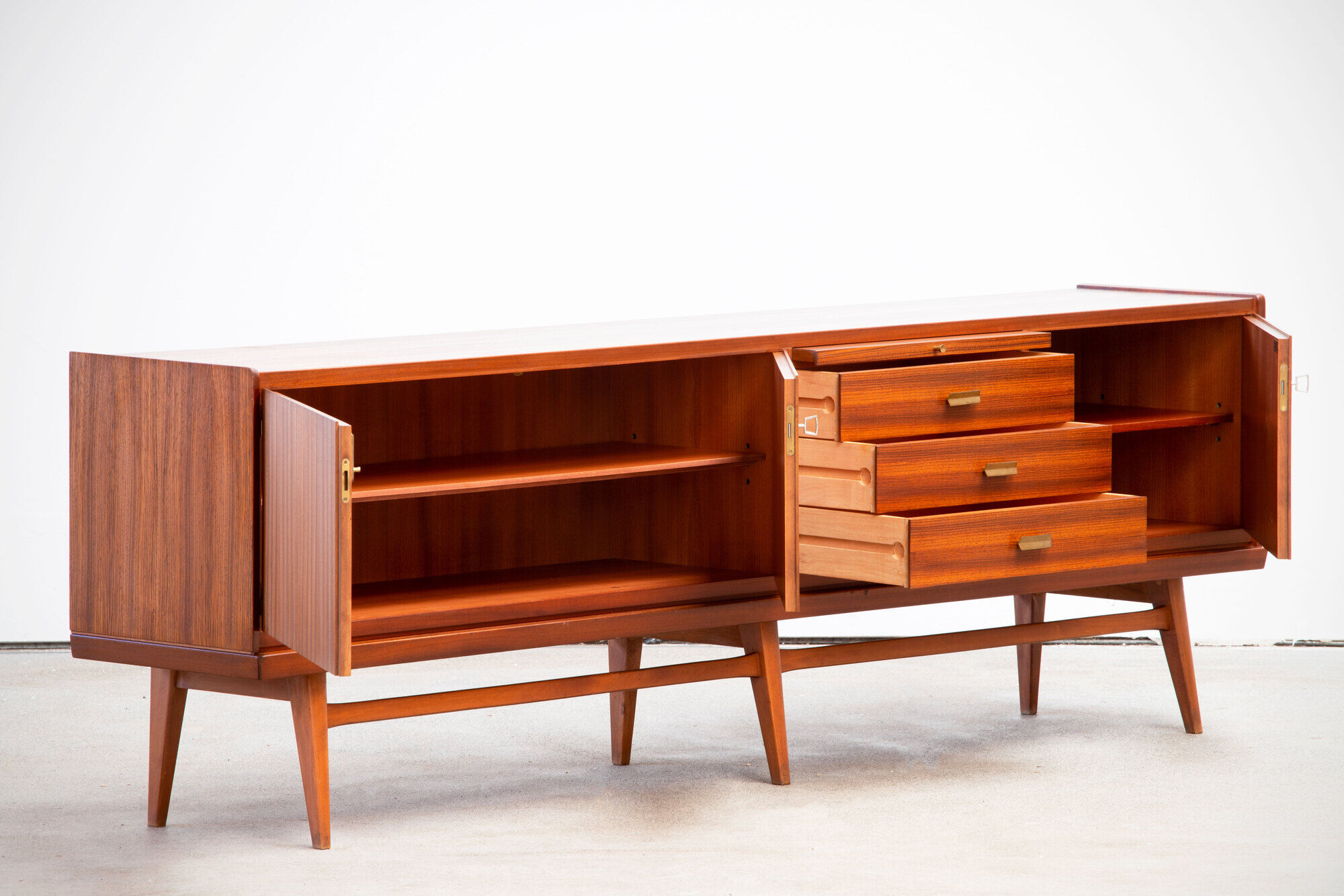 Scandinavian sideboard by Behr Mobel Wendlingen 1960