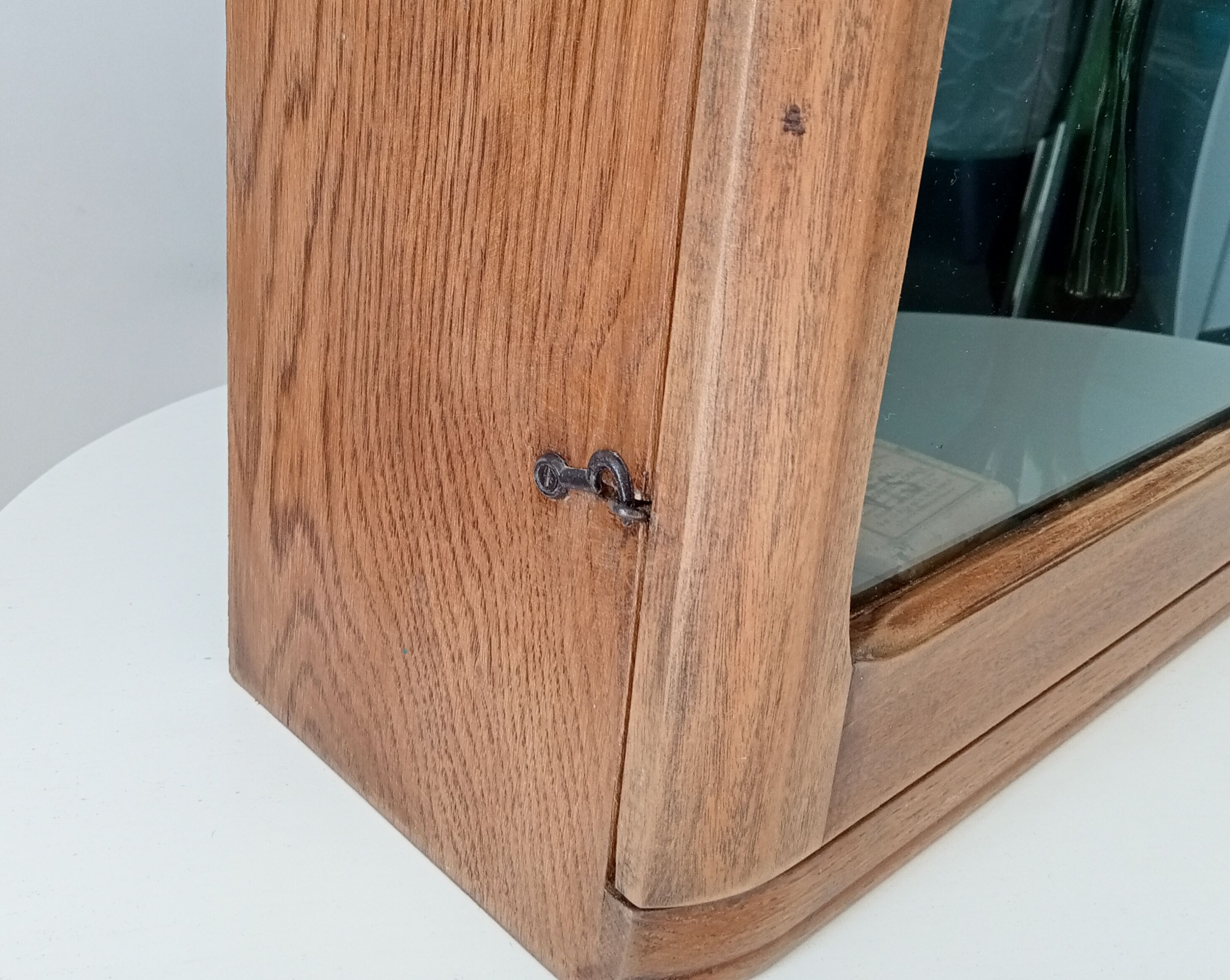 Vintage medicine cabinet in walnut 40/50s