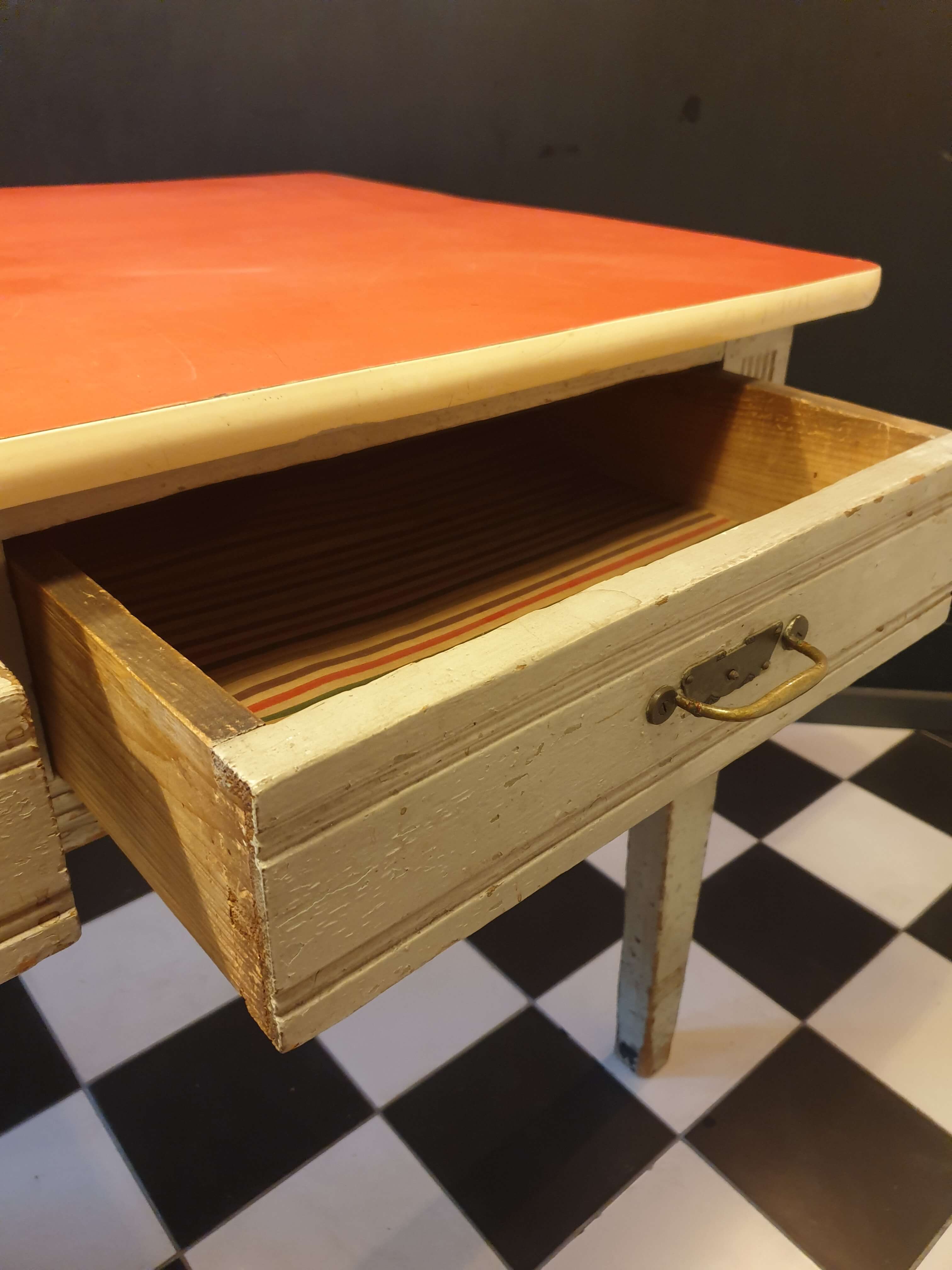 Vintage kitchen table