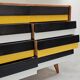 U453 yellow 8-drawer wooden sideboard by Jiri Jiroutek for Interier Praha 1960