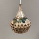 Large ceramic hanging lamp.