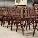 Set of 30 Baumann bistro chairs