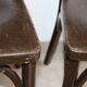 5 chairs BAUMANN N°29 brown
