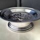 Large butter dish type "Coquillor" in stainless steel