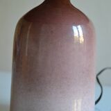 Vintage ceramic and wool lamp
