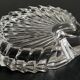 CENDRIER Cristal VINTAGE Forme Coquillage