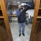Art Deco oak sculpted wardrobe - Flemish workshop circa 1930