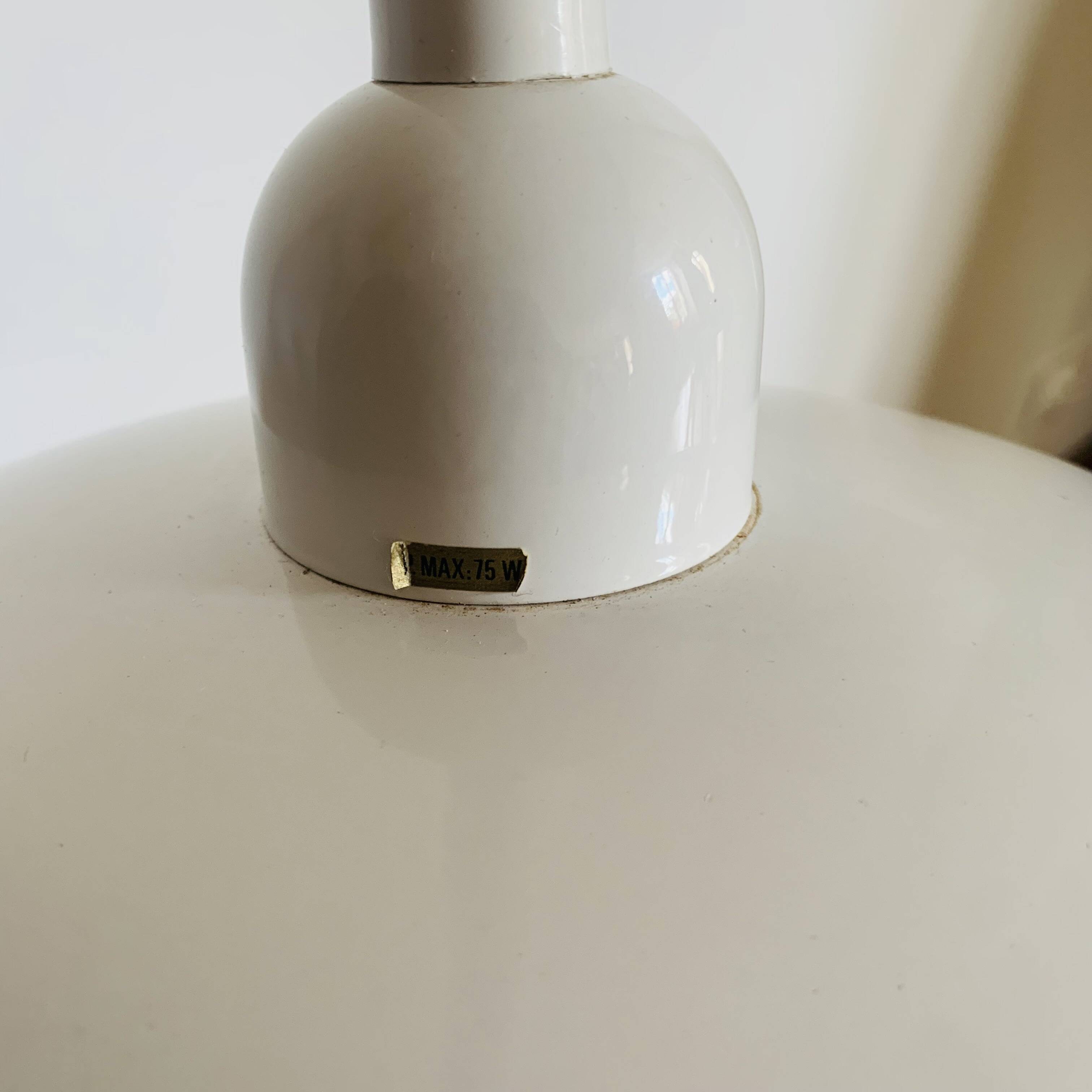 Italian white pendant light Elettrolampar