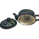 China, small cloisonné bronze teapot early 20th century