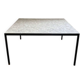 Table basse carrée en mosaïque, design Floris H. Fiedeldij pour Artimeta, Pays-Bas, années 1950