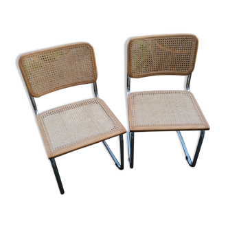 Pair of Chairs Sesca B32 Marcel Breuer