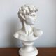 Bust David in stone