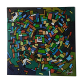 Abstract composition "territories"