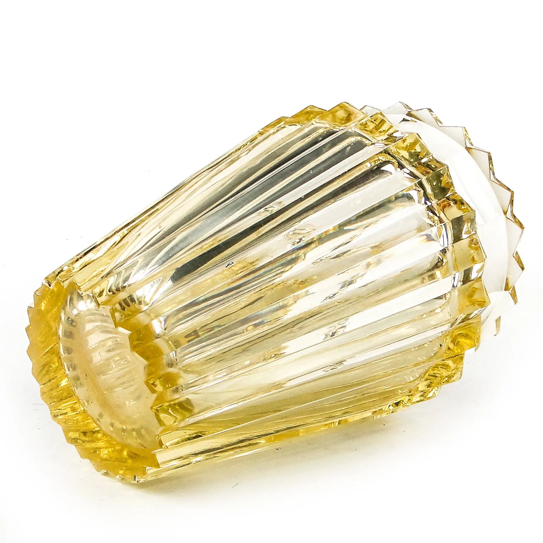 Vase, Art Déco, cristal, Moser, Tchécoslovaquie, années 1930
