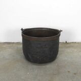 Antique copper kettle