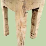 Old brutalist quadripod stool