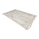 Decorated white Berber carpet 200cmx300cm