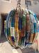lustre en pate de verre Murano vintage