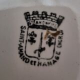 St Amand and Hamage earthenware soup plates
