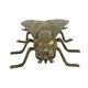 Vintage Copper-Purpose Fly Figurine Ashtray Italy Sixties