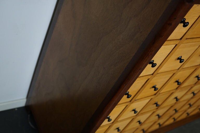 Dutch industrial apothecary's cabinet of the 20th century