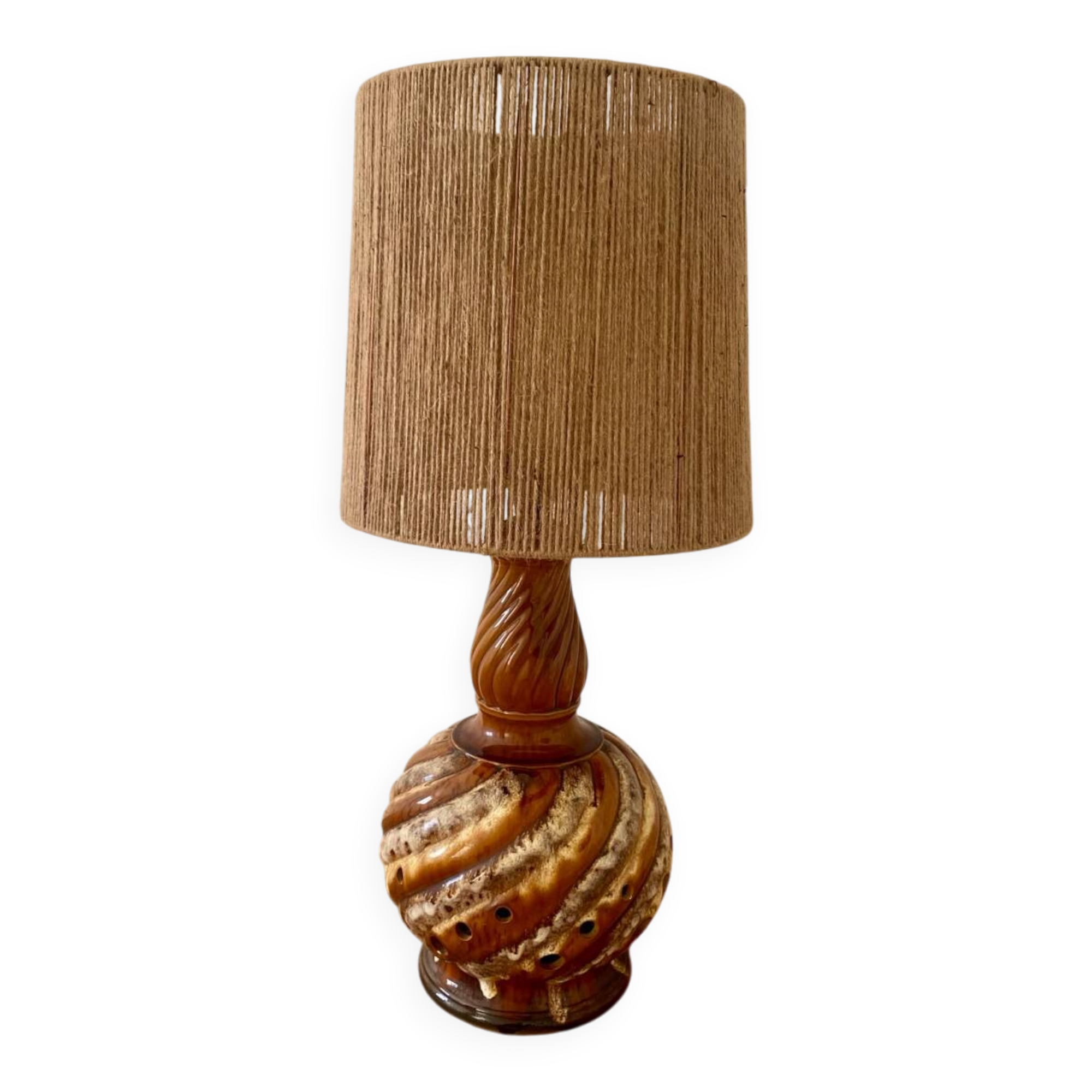 Large ceramic lamp