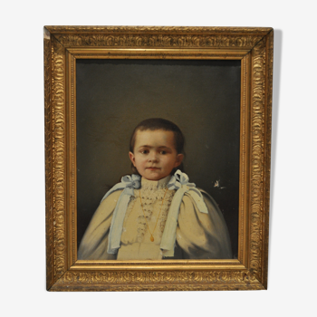 Portrait enfant XIXe