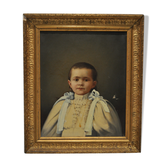 Portrait enfant XIXe
