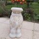 Ceramic elephant plant holder