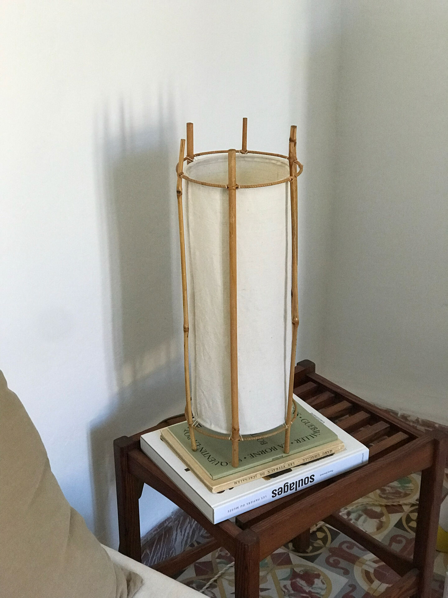 Lampe bambou Louis Sognot