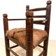 Fauteuil brutaliste dans le goût de Charles Dudouyt