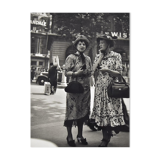 Dirk de Herder (1914-2003) gelatin silver print - "de midinetjes" paris 1946 - singed and stamped