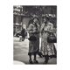 Dirk de Herder (1914-2003) gelatin silver print - "de midinetjes" paris 1946 - singed and stamped
