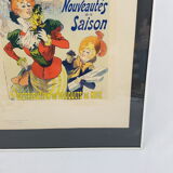 Old lithograph framed Place de Clichy